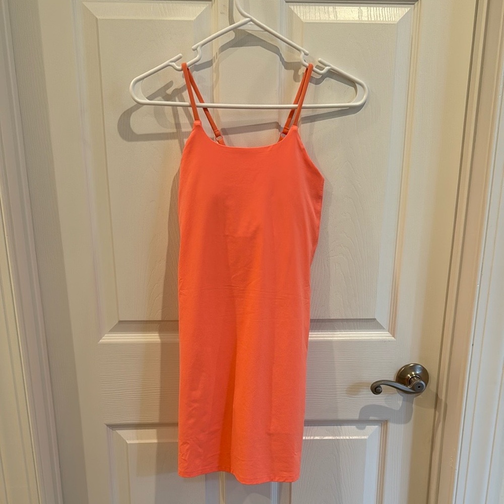 Athleta Girl Doing The Most Athletic Dress Coral size Large/12 like new